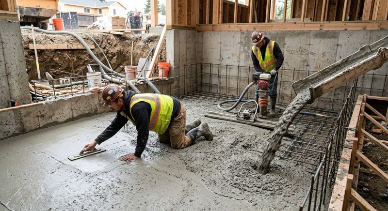 Basement Concrete Pouring in Cumming, GA