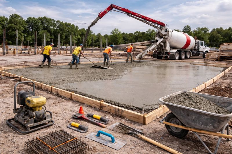 Commercial Slab Construction in Gainesville, GA