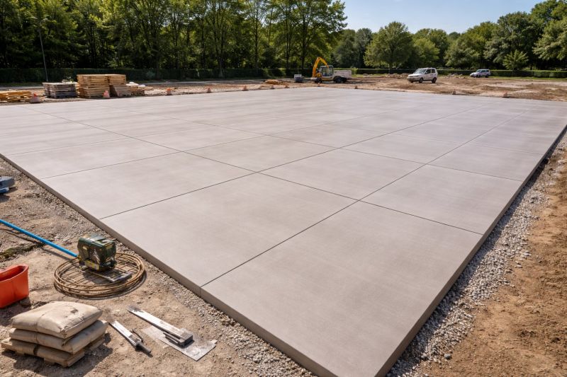 Commercial Slab Installation in Hall County, GA