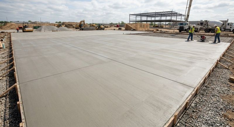 Commercial Slab Installation in Cumming, GA