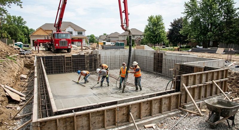 Concrete Basement Pouring in Cumming, GA